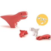 Halftoys Magnetyczny Składany Dinozaur T-Rex z Książeczką