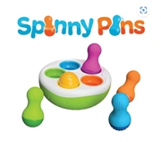 Fat Brain Toy Sorter Kolorowe Wańki Wstańki. SpinnyPins